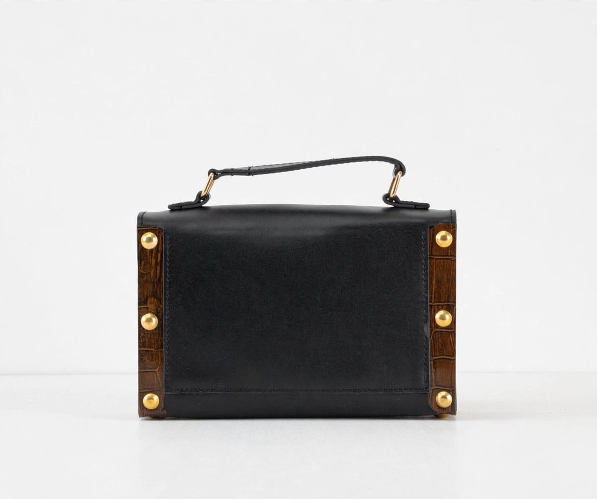 WOODEN SIDE BAG