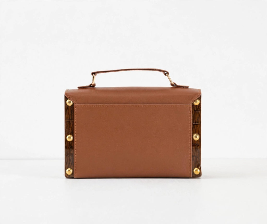 WOODEN SIDE BAG