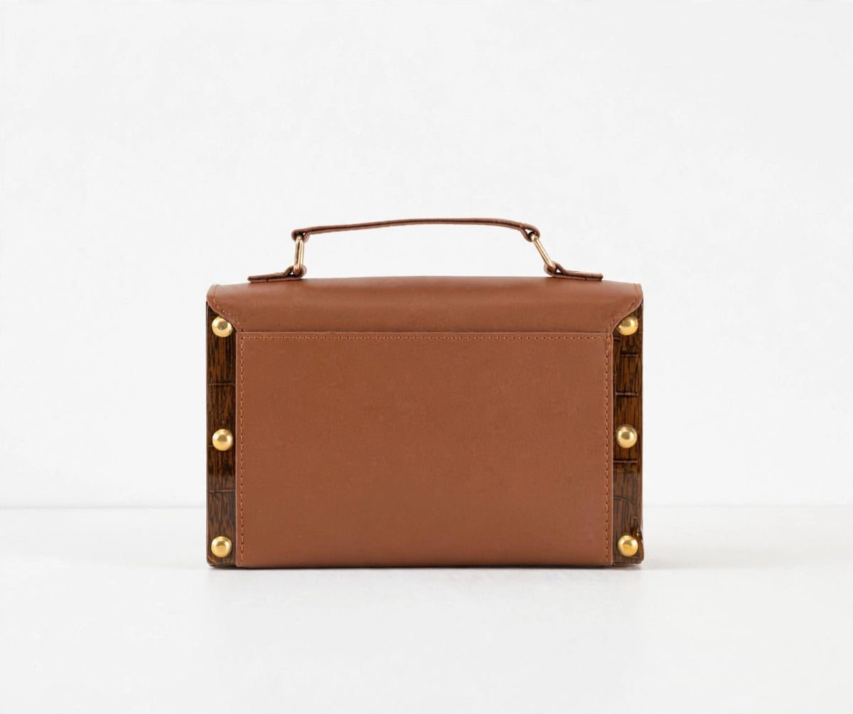 WOODEN SIDE BAG