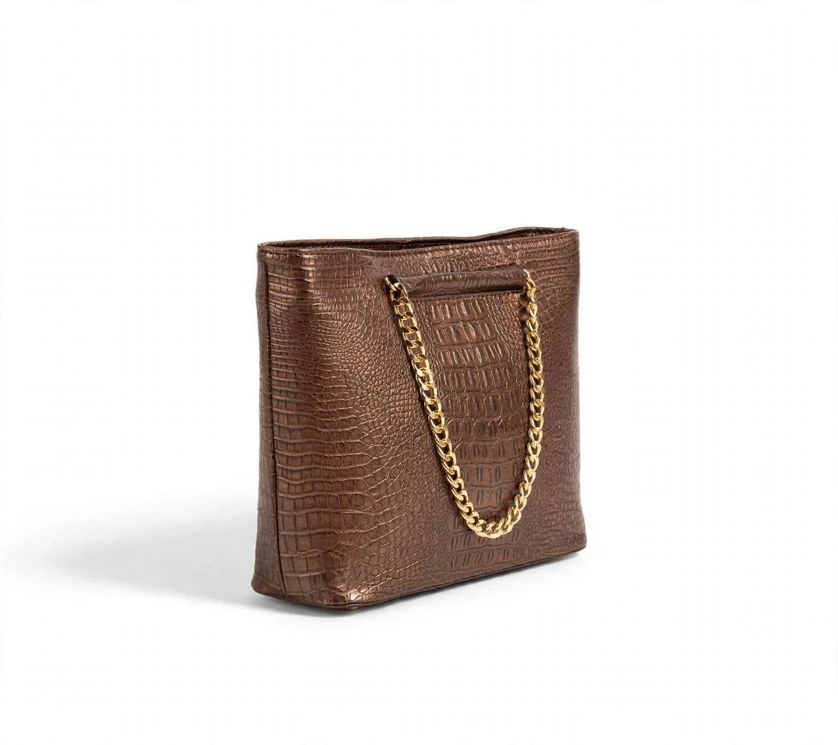 Premium Crocodile-Texture Tote Bag