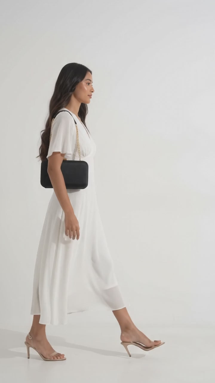 Elegant Black Evening Clutch